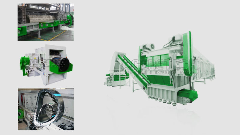 HDPE Pipe Shredder Granulator Crusher