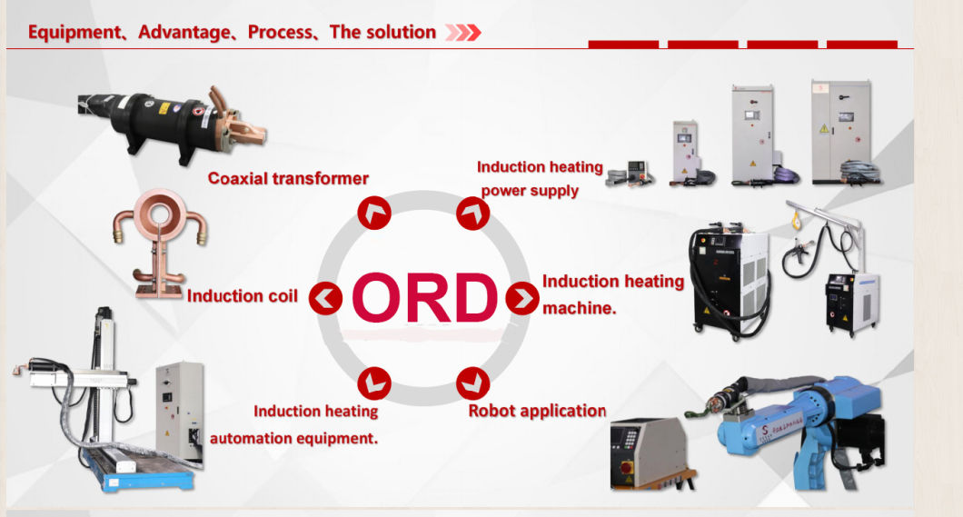 Ord-50kw Full Digital Integrate Handle Type Induction Heating Machine