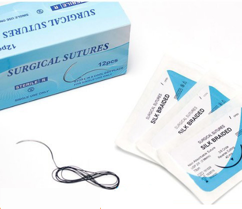 Disposable Surgical Braided Nylon Suture with Needle