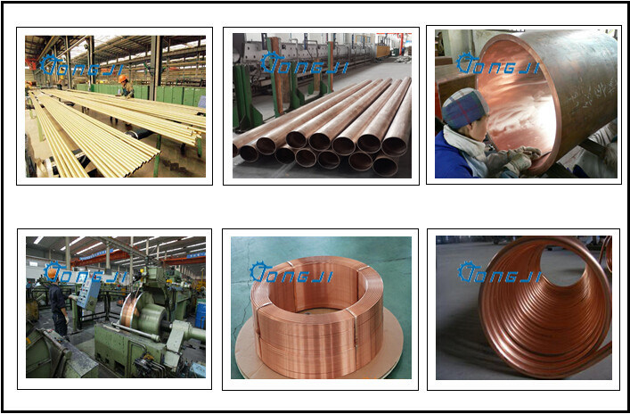 Low Fin Seamless Copper Tube for Evaperators