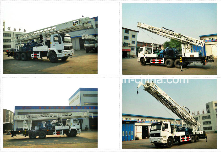 200m drilling rig truck, truck mounted drilling rig