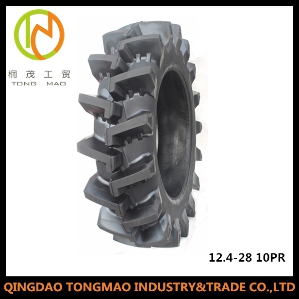 Deep Tread Pattern Rubber Agricultural Tractor Tyre for Irrigation (12.4-28)