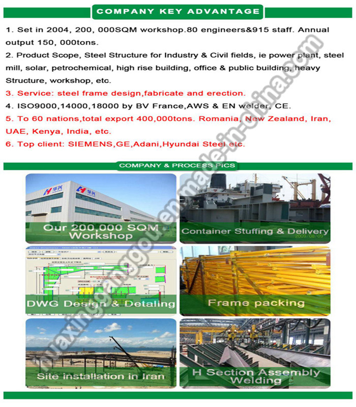 Hot Sell Pre Engineered Heavy Steel Structures
