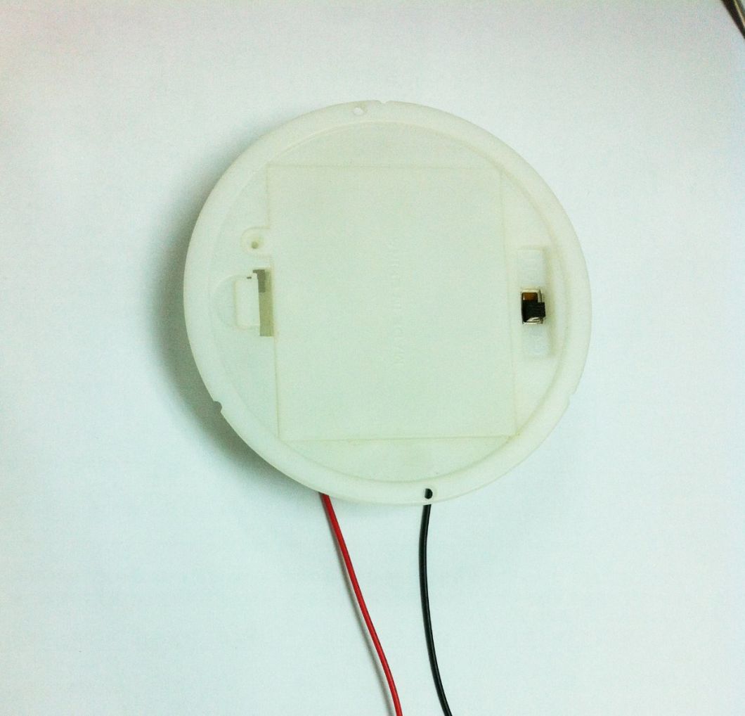 ABS Round 3*AA White Battery Holder with Lead Wire