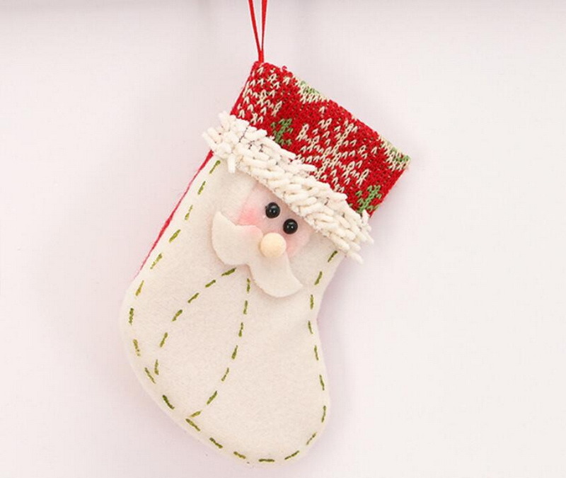 Mini Christmas Stocking for Decoration