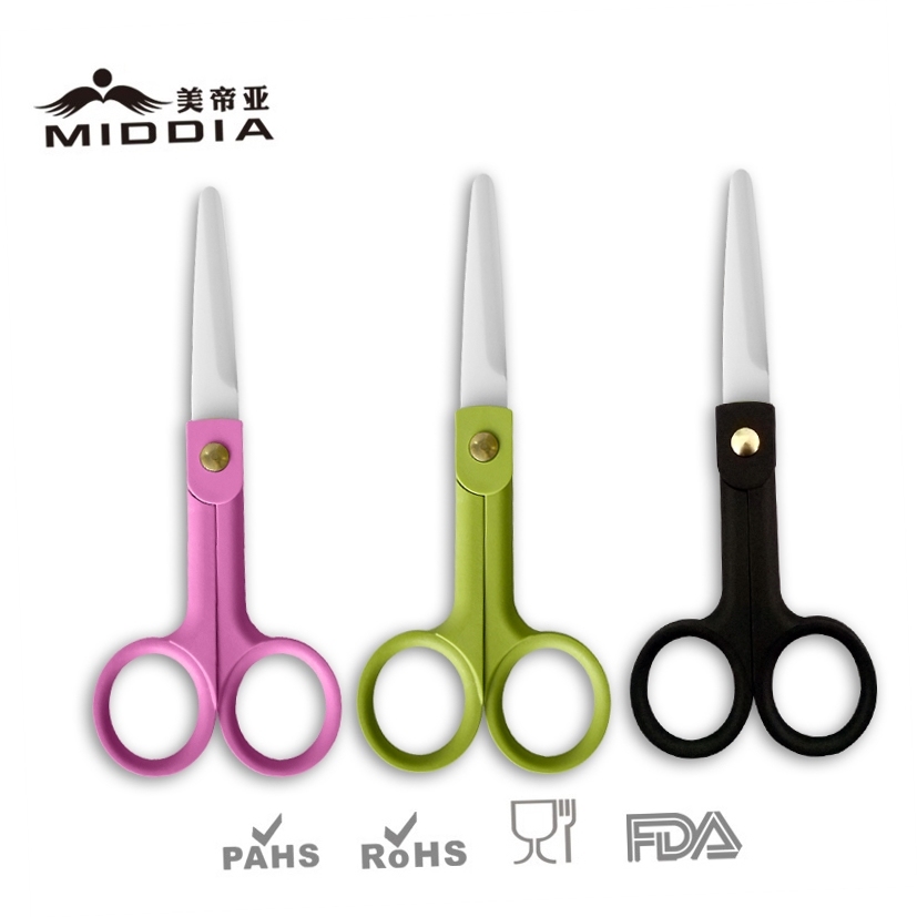 Customize Ceramic Skin Safe Scissors Zirconia Ceramic Pet Dog Grooming Scissors