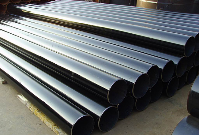 Q195/235/345 ERW Black Steel Pipe for Water Transmission