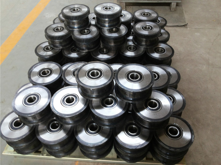 China Manufacturer 10 Ton Crane End Carriage Wheel