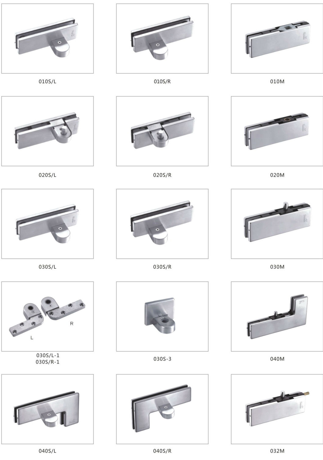 Glass Door Patch Fittings