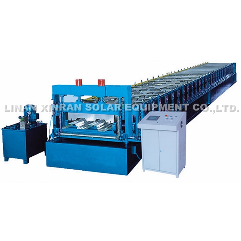 Fully Automatic Galvanized Steel Deck Floor Cold Roll Forming Machine