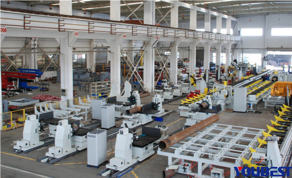 Professional Piping Prefabrication Production Line & Pipe Line Fabrication