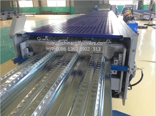 Automatic Steel Floor Decking Roll Forming Machine Metal Decking Roll Forming Mill