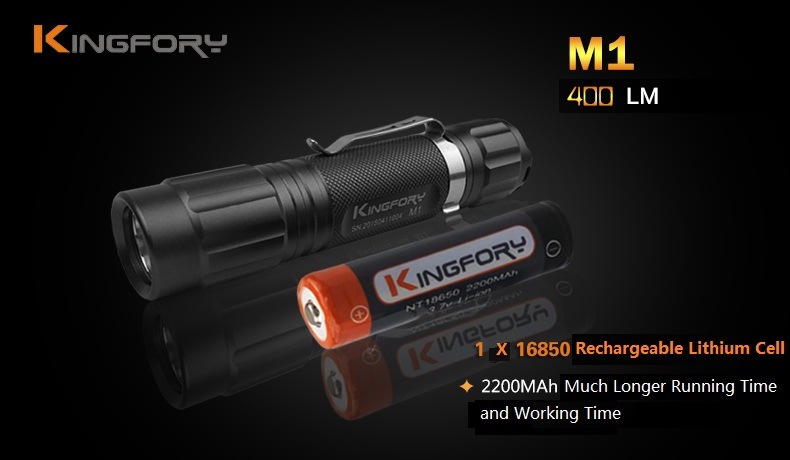 M1 400 Lumen Mini Tactical USA CREE XP-G R5 LED Flashlight