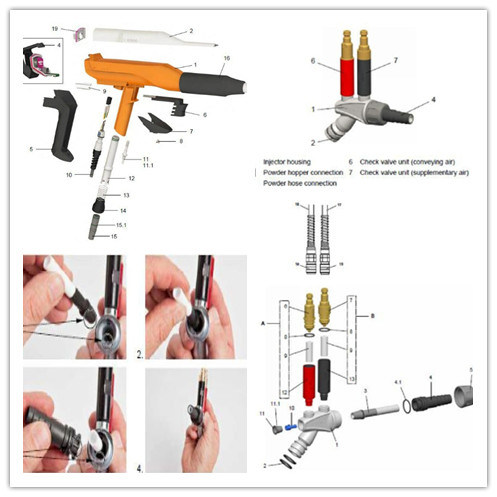 Digital Value Control Powder Spray Machine for Radiator