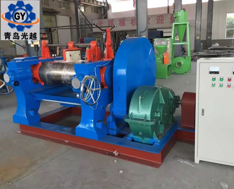 Two Roll Open Mill of Rubber Mixing Machine