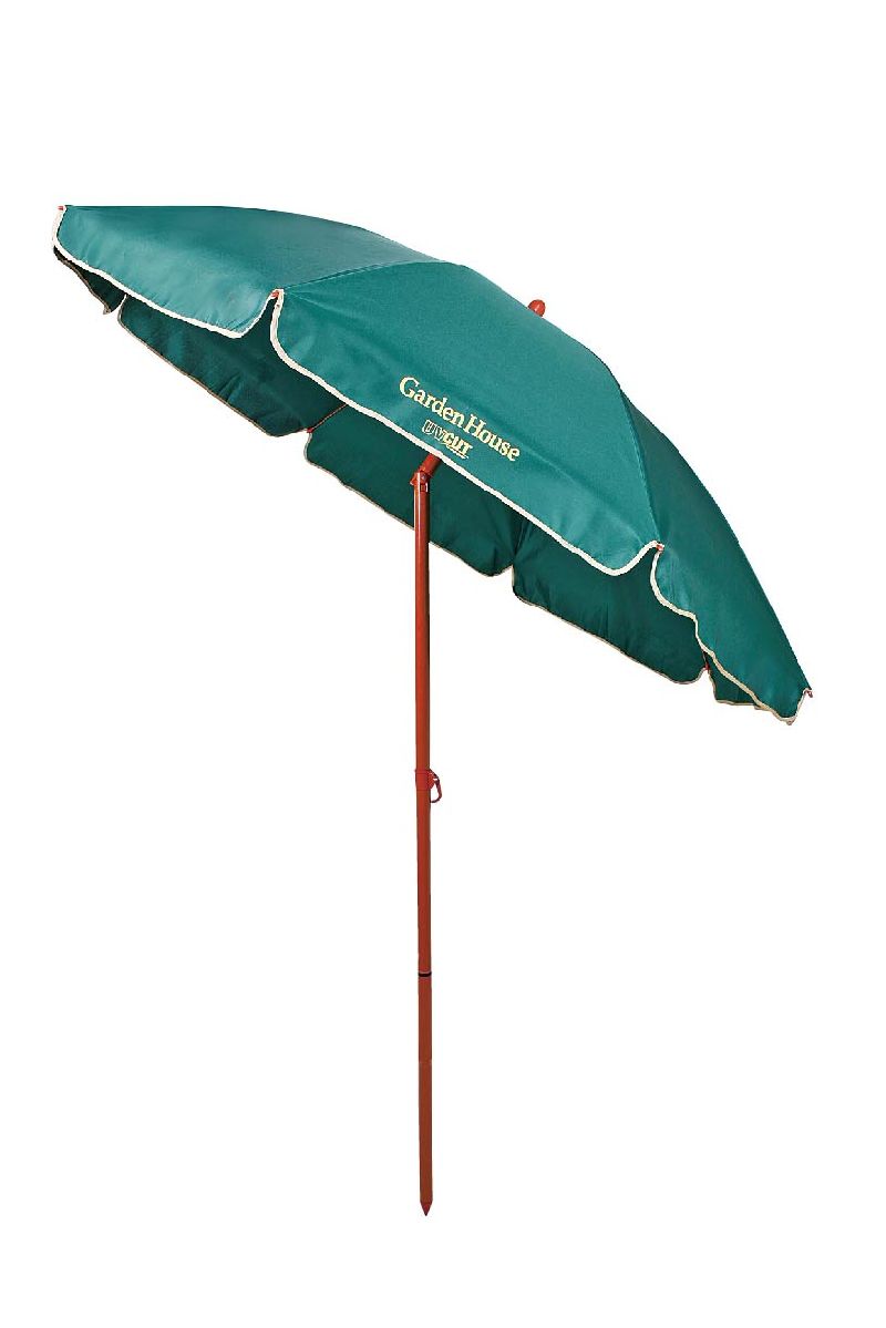 Plain Color Beach Umbrella Advertising Parasol