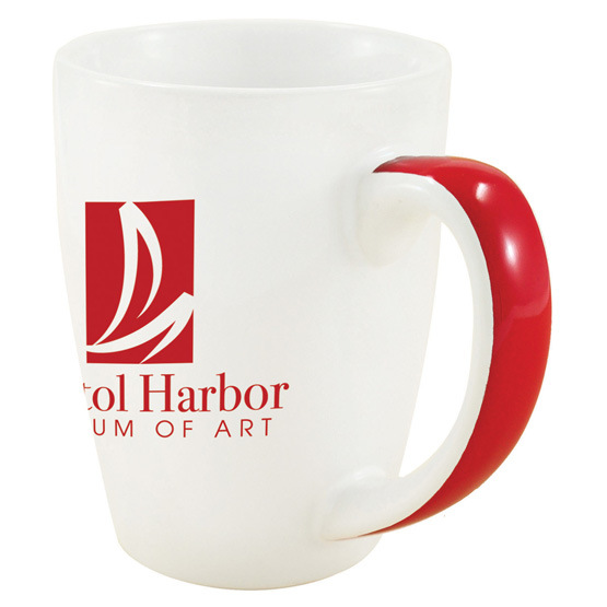 Promotional Gifts Barrel Double Wall Ceramic Mug