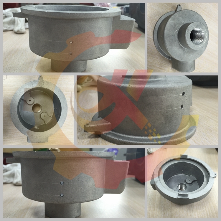 Custom Aluminum Alloy /Aluminum Gravity Die Casting with Sand Blasting