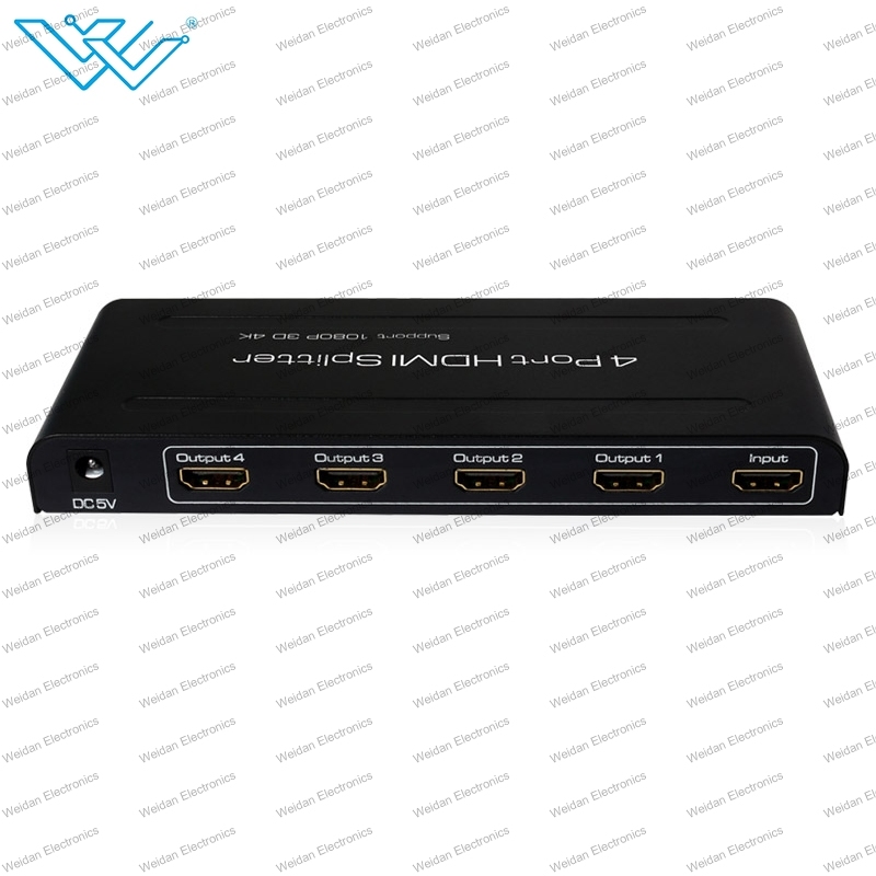 4K*2K 4 Port HDMI V1.4 Splitter 1X4 Full HD 3D