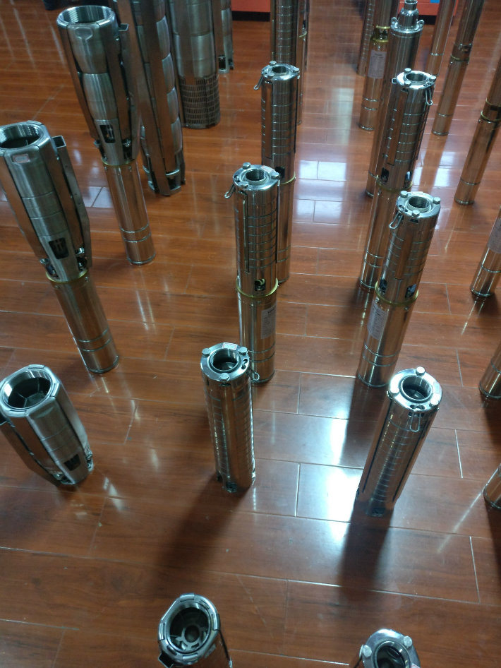 Stainless Steel DC Submersible Solar Pump
