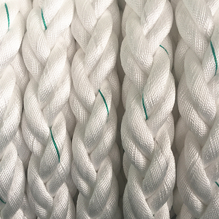 88mm High Strength Polyamide Multifilament Mooring Rope