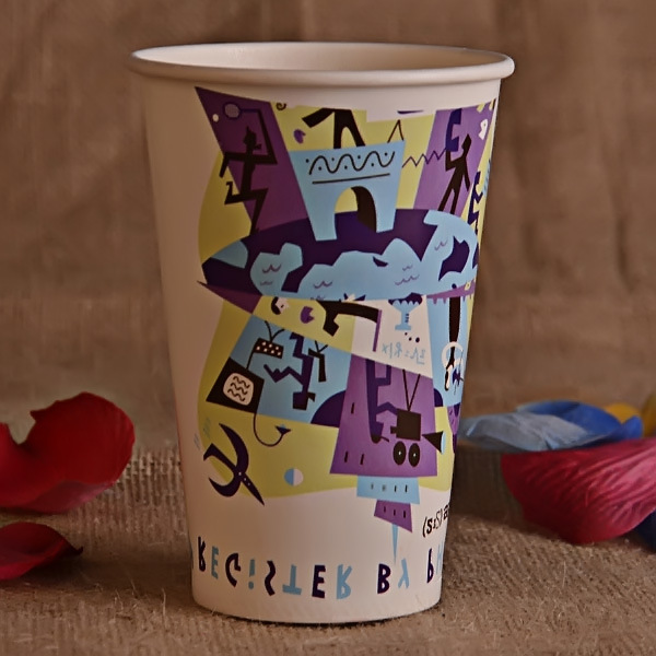 Custom Logo Printed Cold Drink Paper Cup