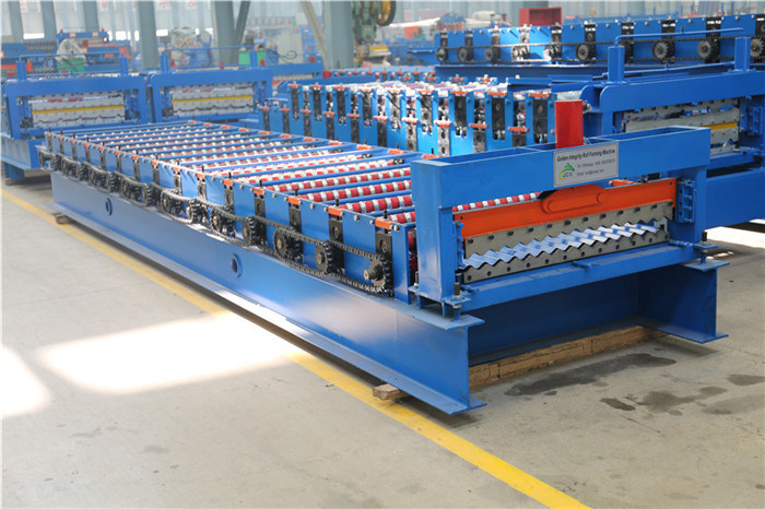 Automatic PPGI/Gi Corrugated Roofing Sheet Wall Panel Roll Forming Machine