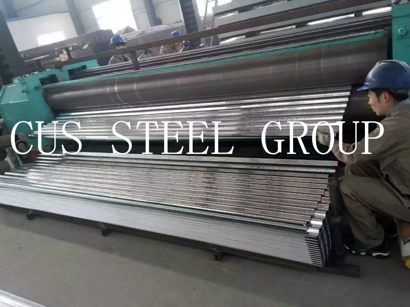 Zero Spangle Shine 0.12*665mm Gi Roofing Corrugated Galvanized Steel Sheet