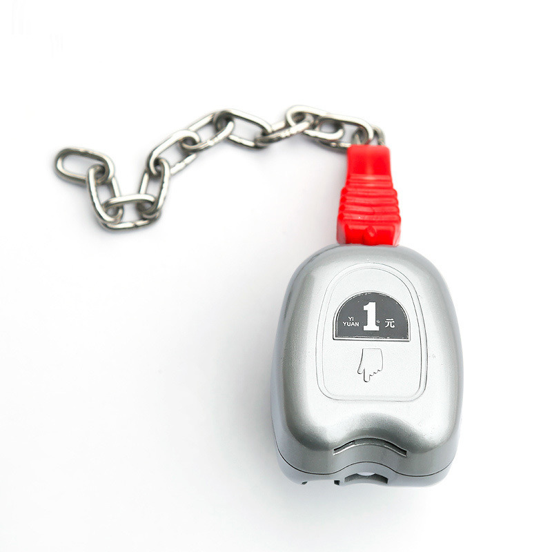 Zinc Alloy Shopping Trolley Coin Lock