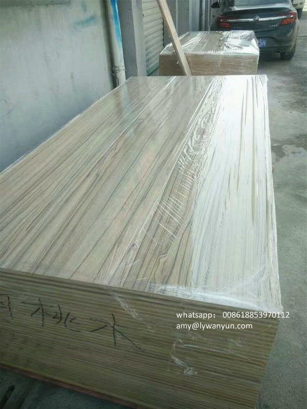 Decorative Teak/Walnut/Rosewood Veneer Plywood for Wooden Furniture