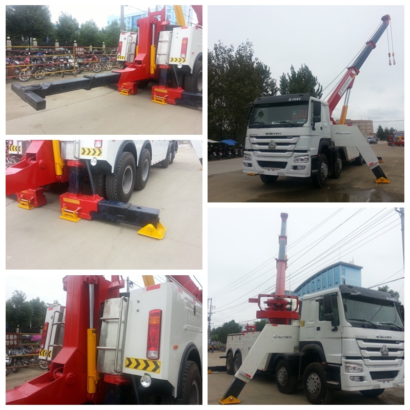 40mt 50ton Crane Rotator Breakdown Wrecker Tow Truck