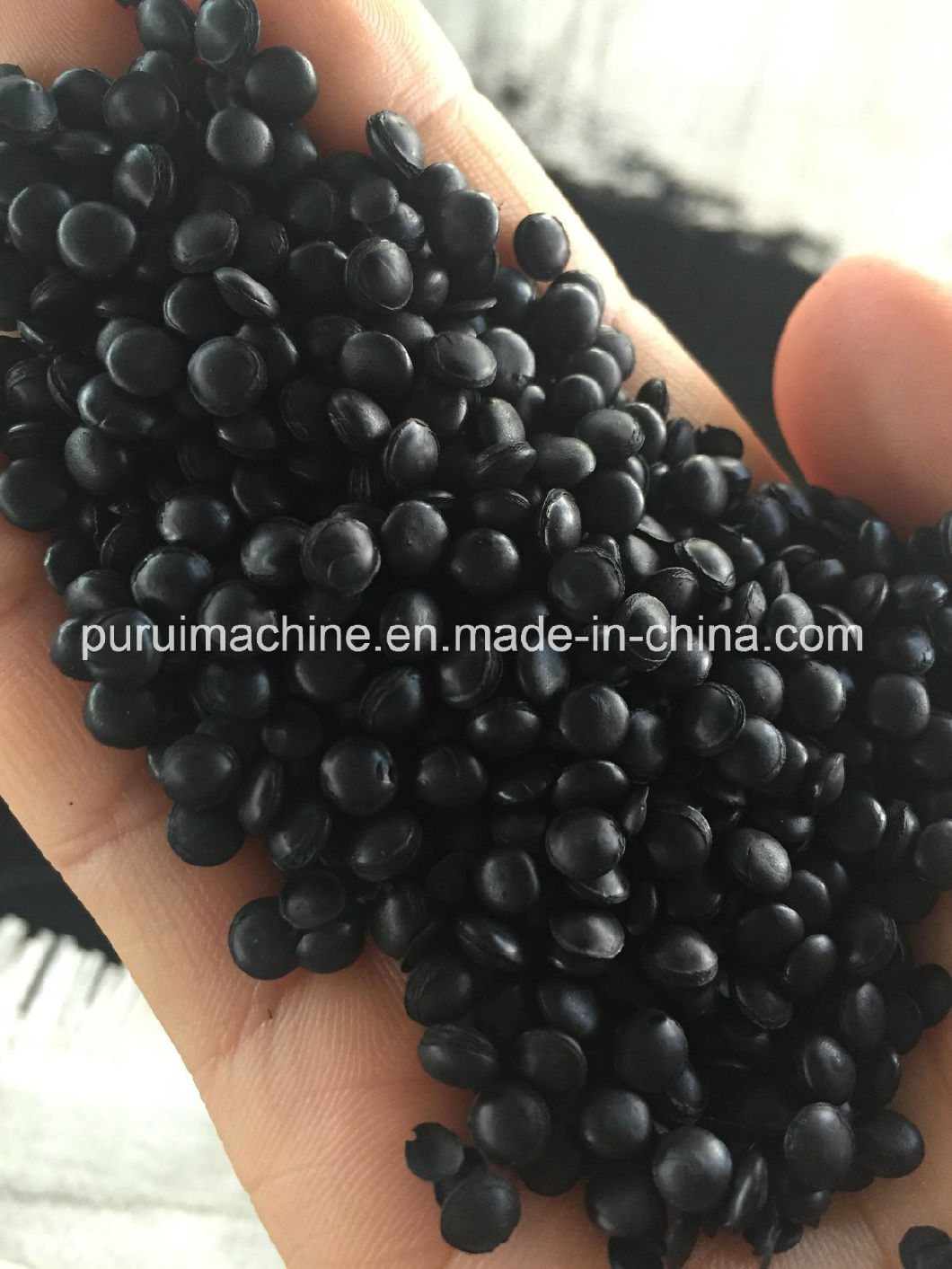 Single Screw Plastic Granulator for Washed PE, PP Film After Drying