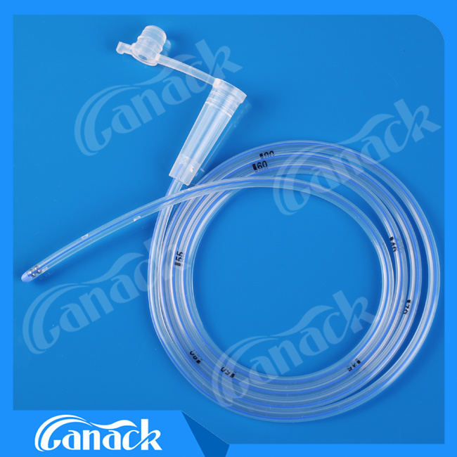 Ce ISO Approval Silicone Stomach Tube Ryle Tip Type