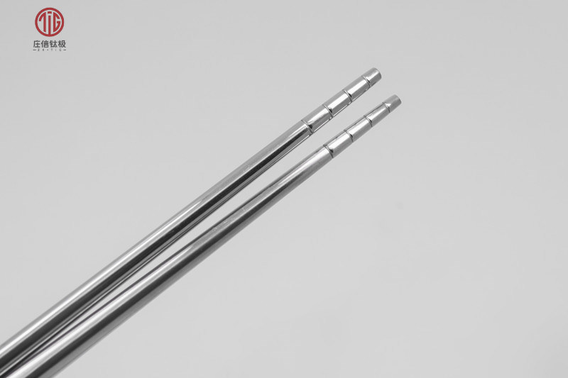 Ultralight Outdoor Flatware Chinese Titanium Chopsticks