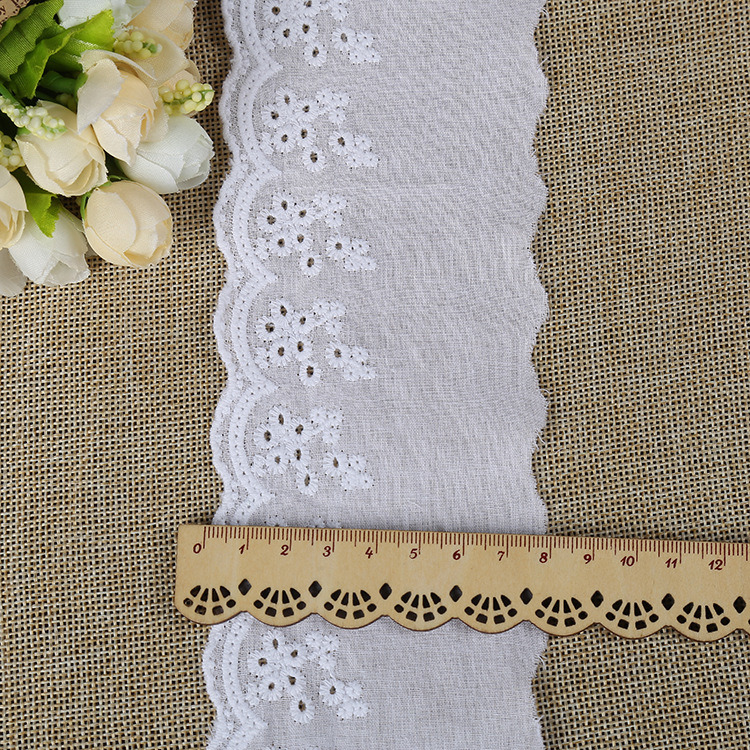 Wholesale High Quality More Design Cotton Lace Trim for Garment