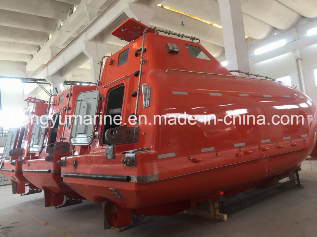 Iacs Approval Fire Retardant Life Boat with Platform Davit