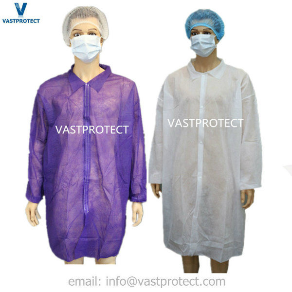 Disposable Medical Surgical Dental Lab Coat