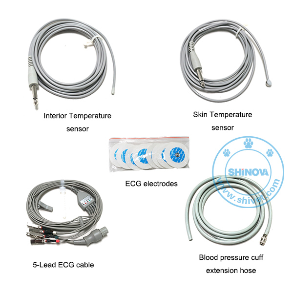 Portable Animal Monitor Veterinary Monitor (Moni 8DV)