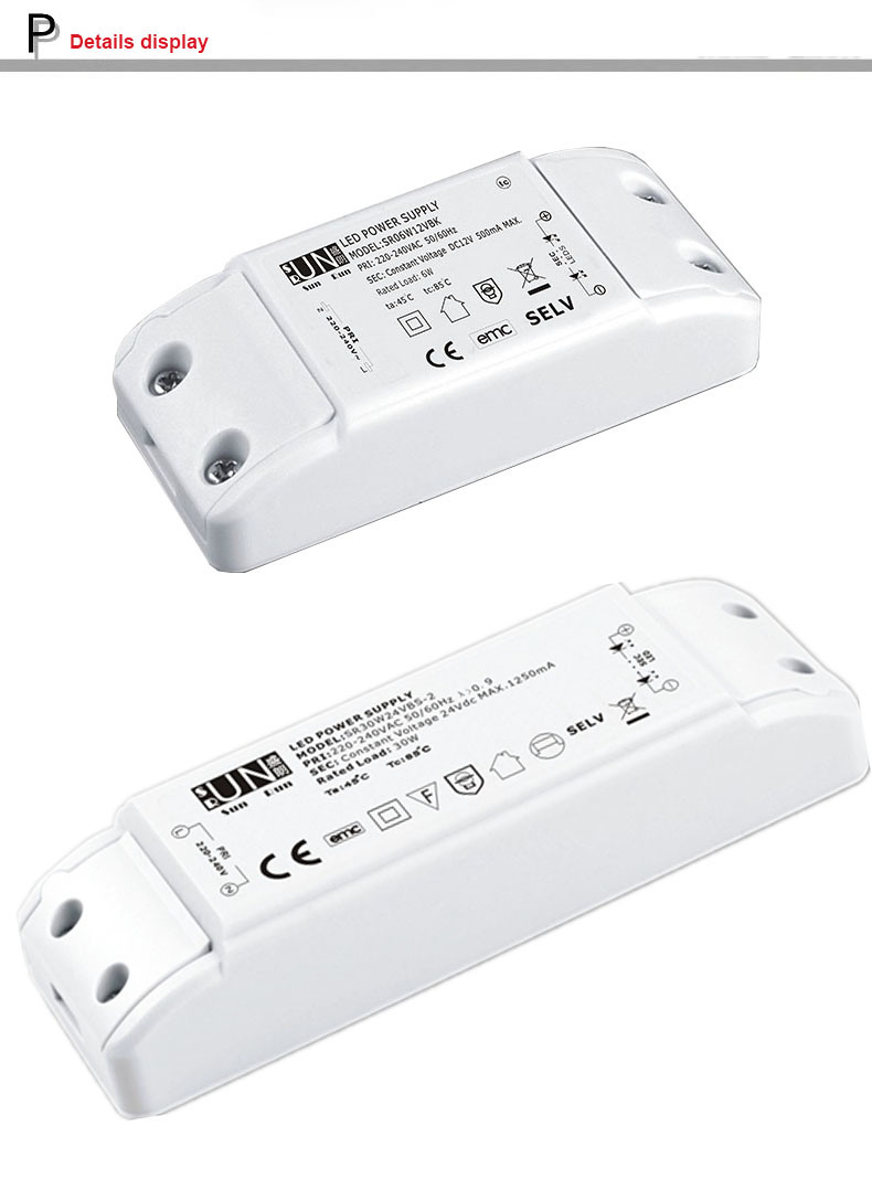 Hight Efficiency Low Price Constant Current 3-36W LED Power Supply with Ce for Indoor Lighting