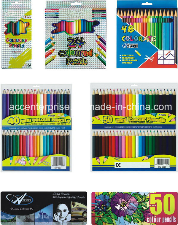 3.5 Inch Wooden Sharpened Promotion Kids Color Pencil Set