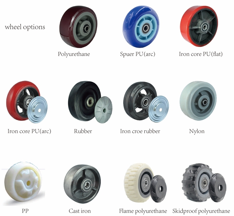 5 Inch Polyurethane Swivel Castor Wheel