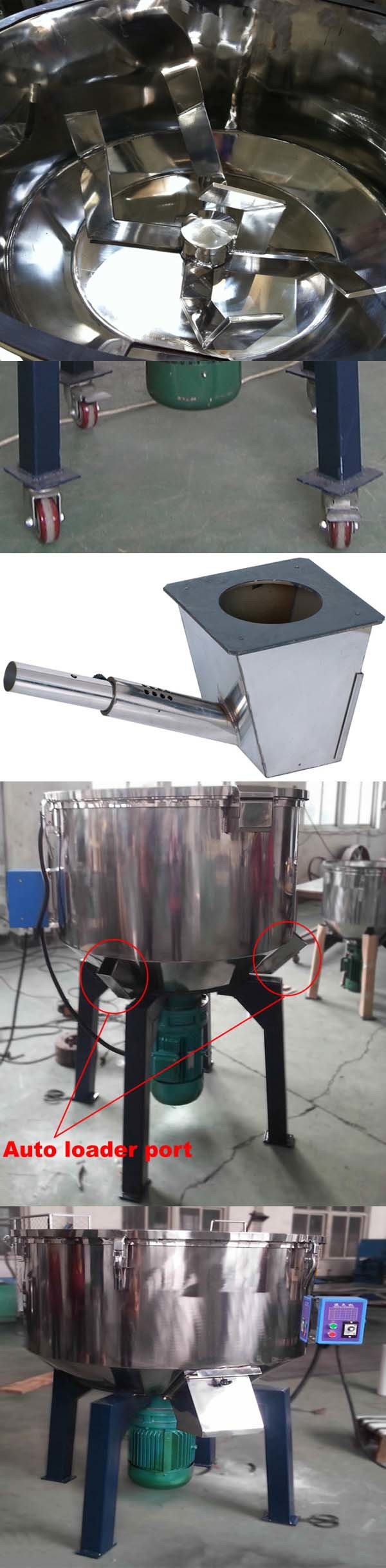 Plastic Mixer for Color Masterbatch