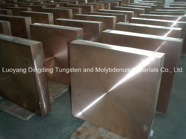 High Density Wcu Tungsten Copper Alloy Plate for Heat Sink Encapsulation