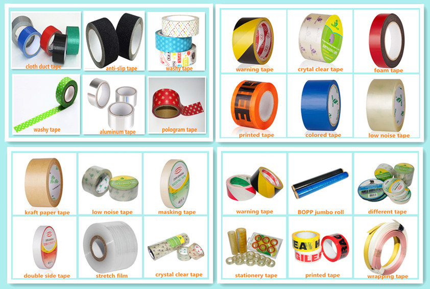 Factory Manufactured No Bubble BOPP Adhesive Packing Tape