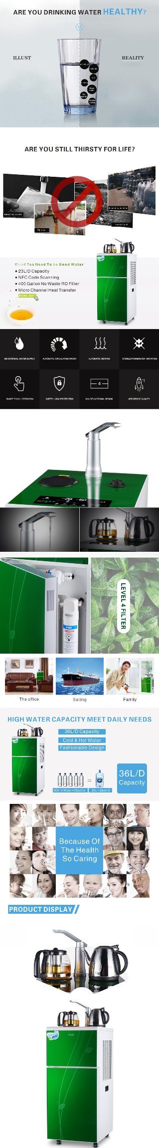 AWG Tea Bar Home Office Use Boiled Air Water Generator