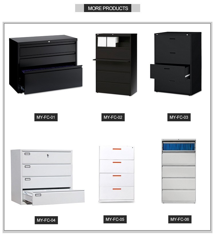 4 Drawer Filing Storage Metal Cabinet Furniture