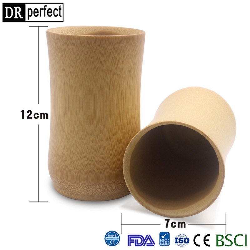 2018 Hot Selling Oral Care Natural Reusable Eco-Friendly Bamboo Cups Big Size