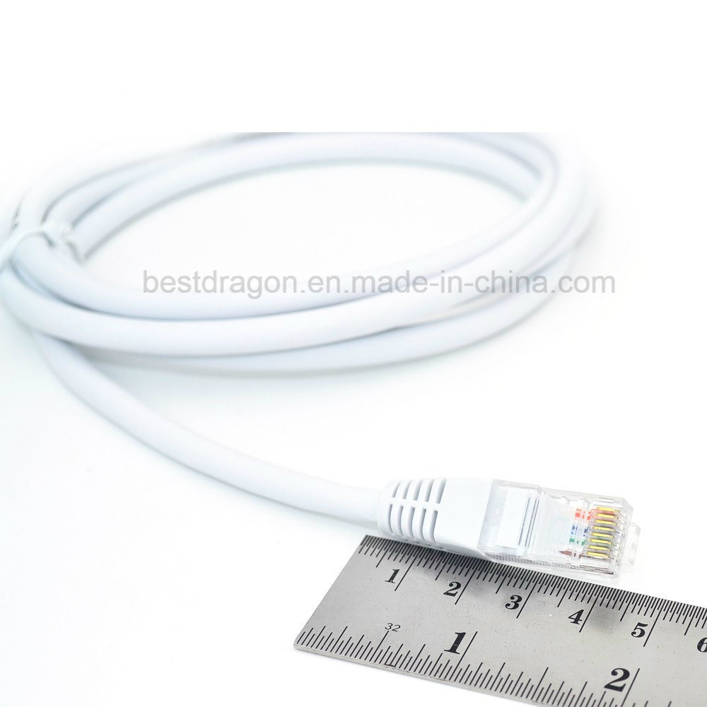 Computer Network Cable RJ45 Patch Cord with Eia/Tia 568b or 568A Standard