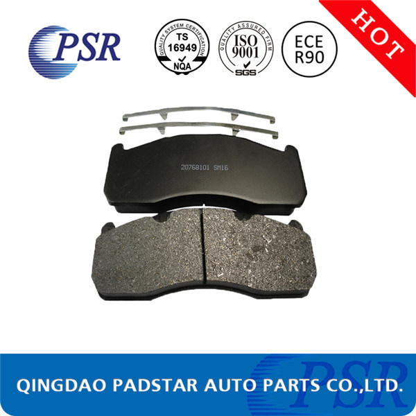 China Wholesale ECE-R90 Certificate Truck Brake Pad for Mercedes-Benz