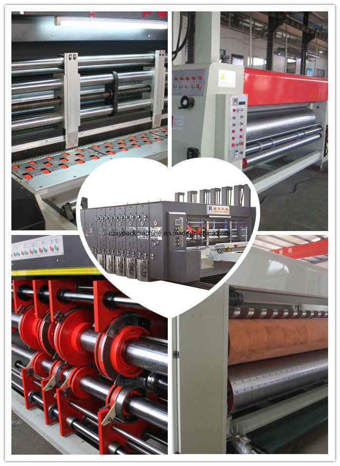 Automatic High Speed Corrugated Carton Box Printing Slotting Die Cutting Packing Machine